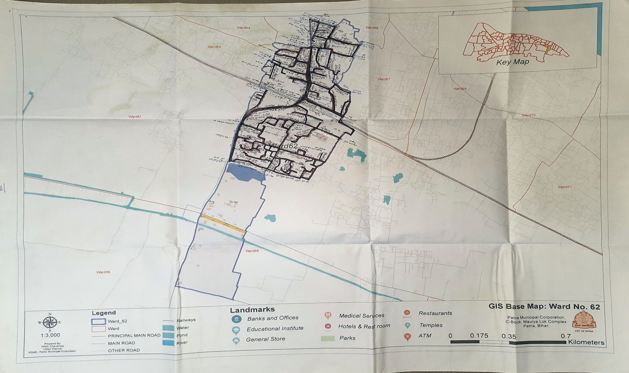 Ward - 62 Map